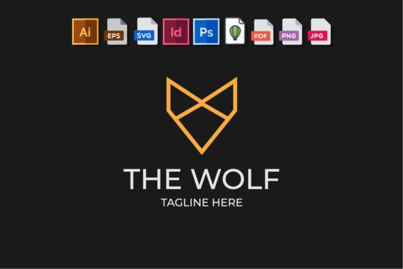 Elevate Your Brand Identity with a Versatile Wolf Minimalist Logo