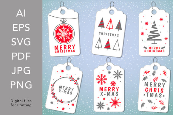 Elevate Your Holiday Gifting with a Versatile Set of Christmas Gift Tags