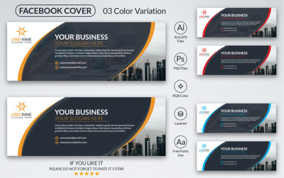 Elevating Your Brand with a Creative Facebook Cover Design Template