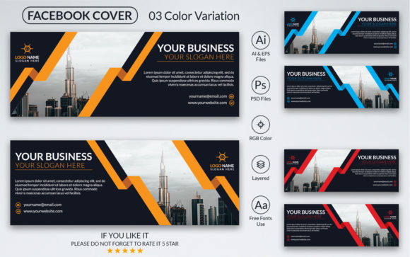 Evaluating Facebook Cover Design Templates for Business Branding