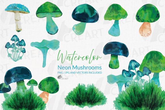 Neon Green Magic Mushrooms: A Vibrant Decor Guide