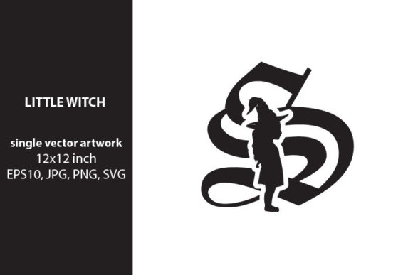Unlocking Creative Potential: A Guide to the Little Witch Monogram Letter S Vector Artwork